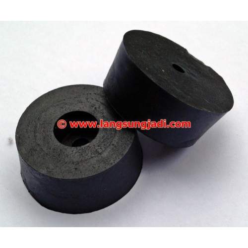 40x16.5 mm chassis feet -rubber, each